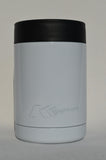 12oz Stainless Bottle/Can Koozie - WHITE